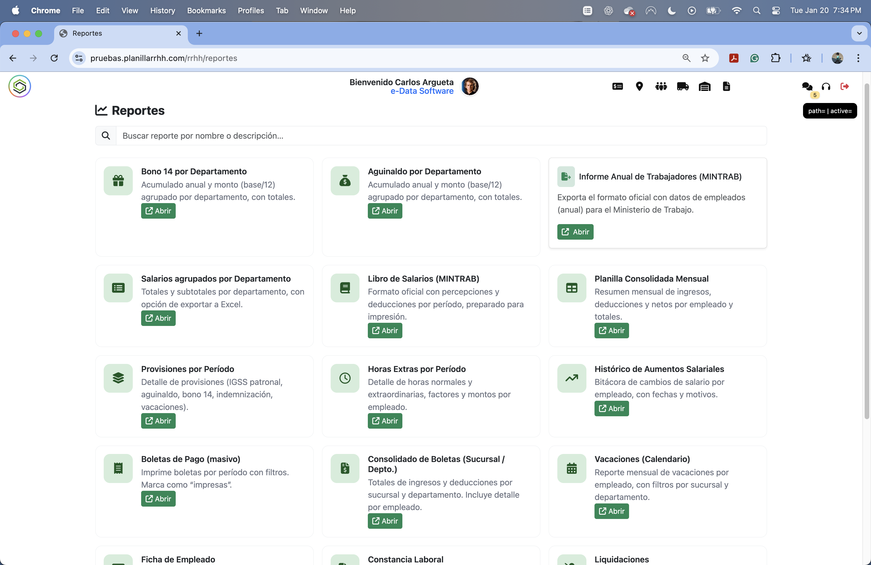 Reportes: exportación a Excel y PDF con métricas